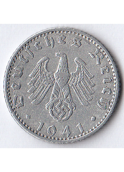 1941 50 Pfennig - Zecca J